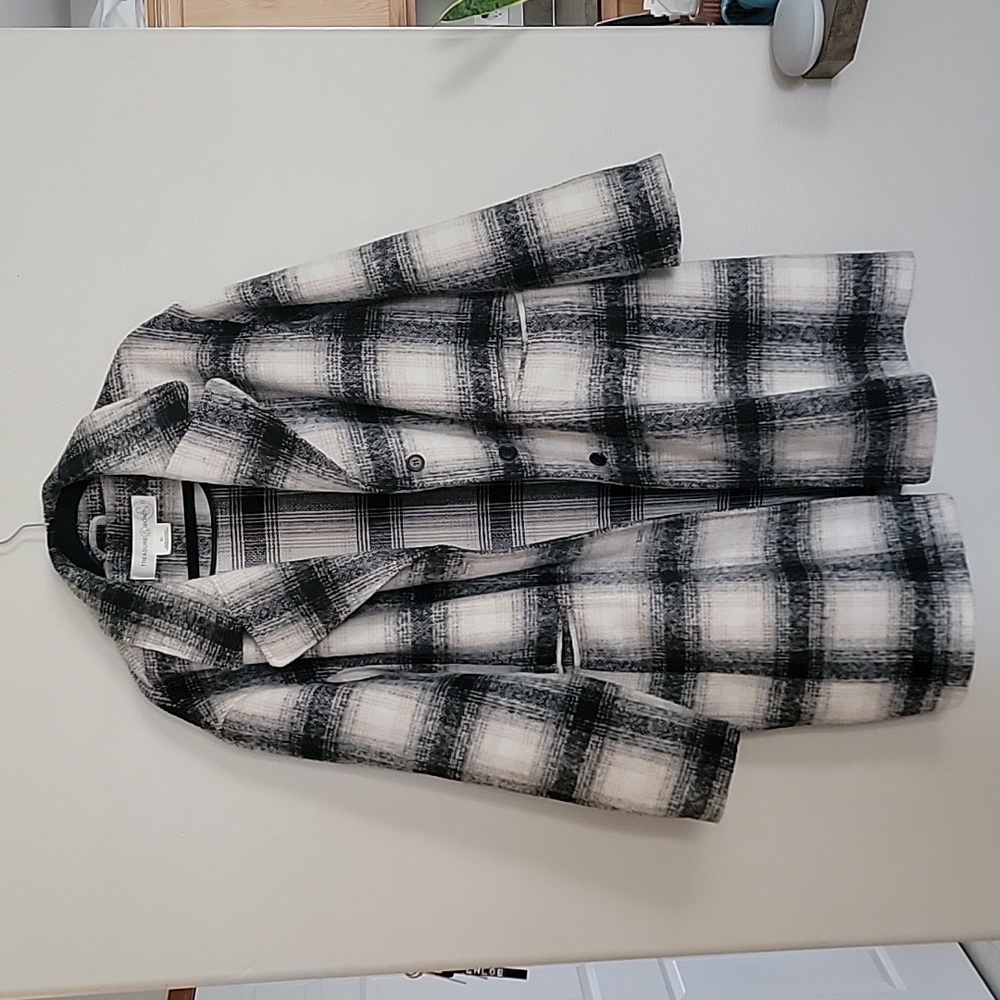 Treasure and Bond Plaid Jacket